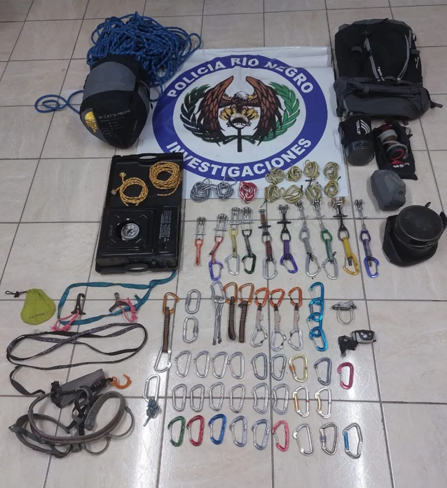 Vendían elementos robados de escalada a través de las redes sociales