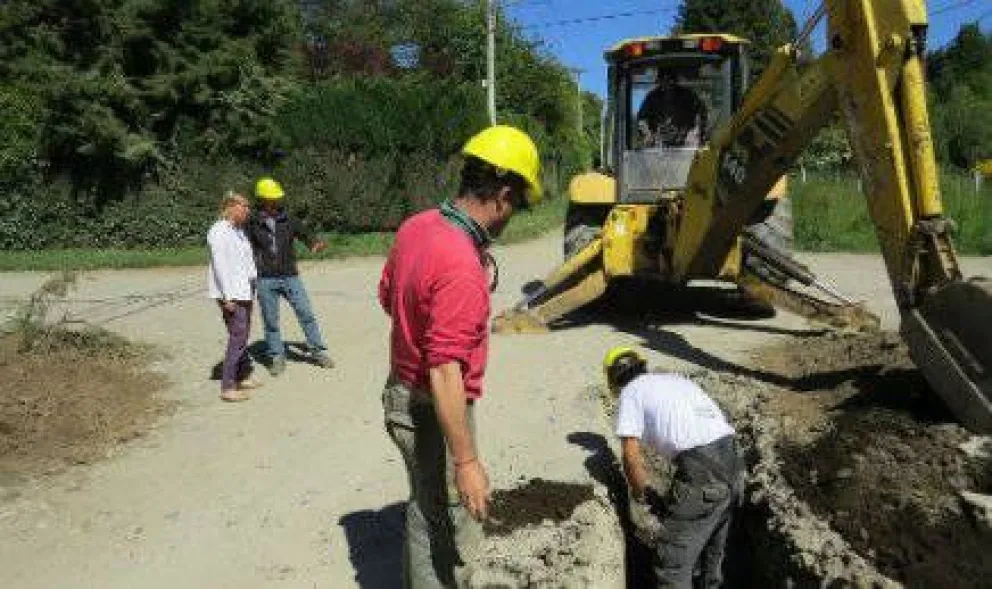 En 20 días estará terminada la red cloacal en Las Margaritas