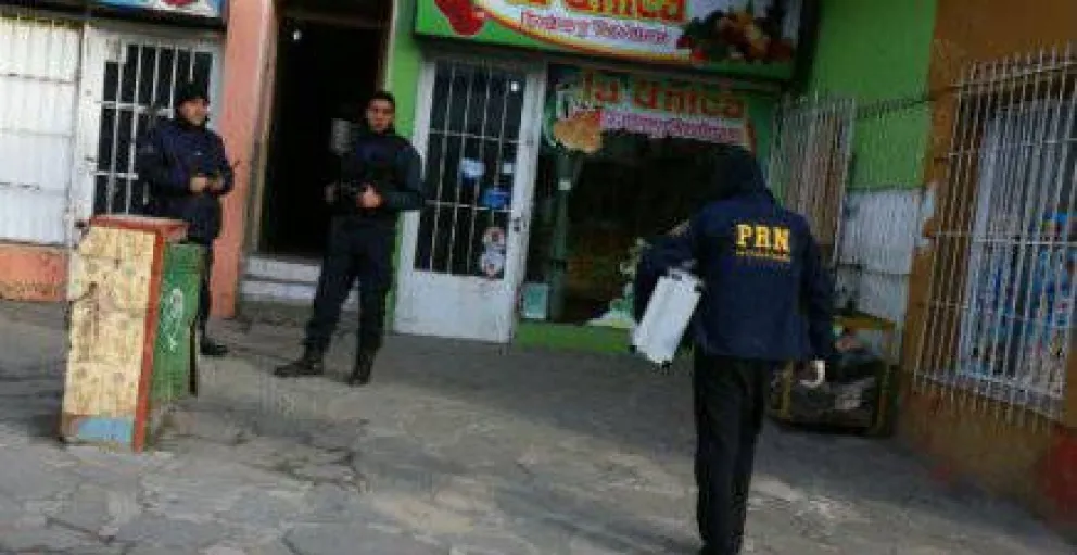 Fuerte operativo policial en Onelli