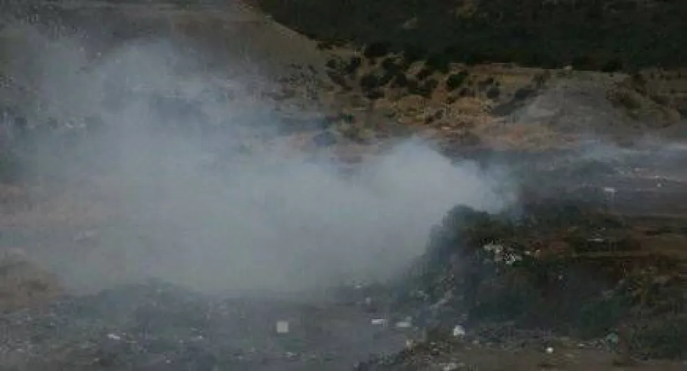 Fue contenido incendio en la cantera municipal