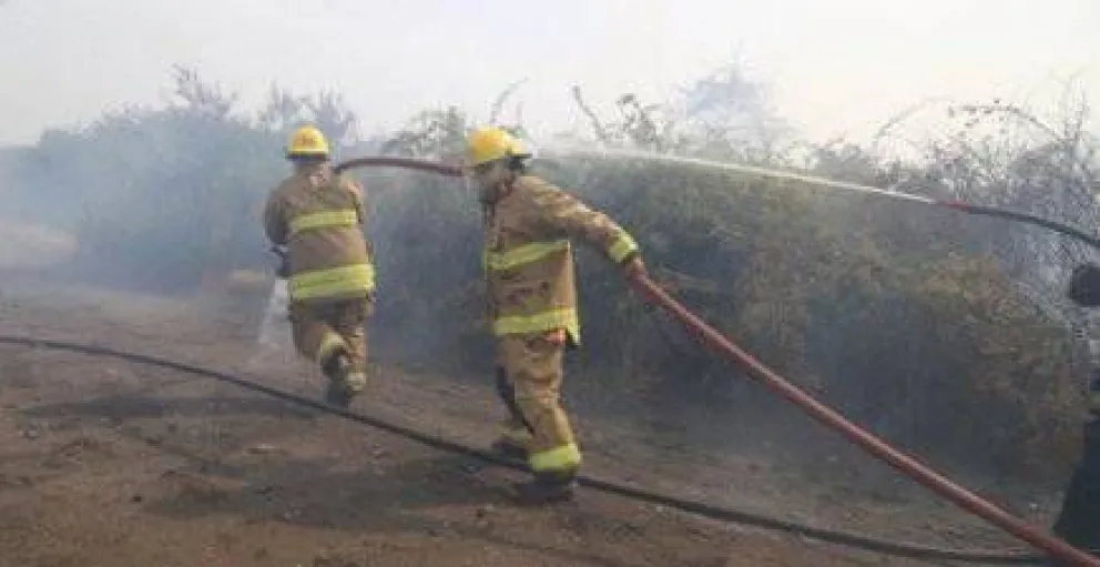 Habrían provocado incendio para disimular un robo