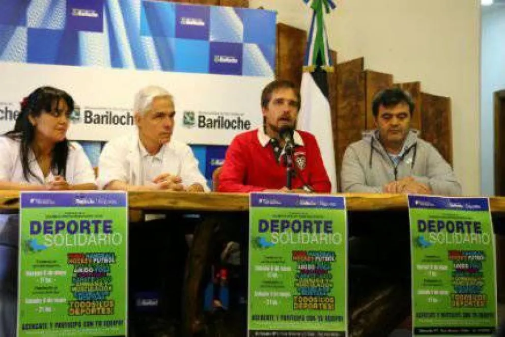 Gran jornada solidaria y deportiva en Bariloche
