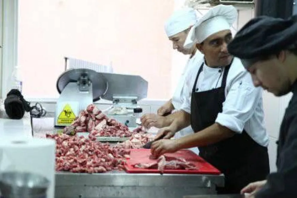 Cinco mil kilos de ingredientes para el guiso montañés