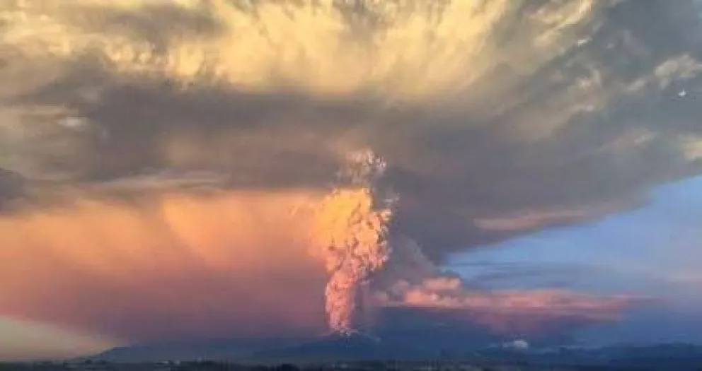 Video: la erupción del Calbuco en time-lapse