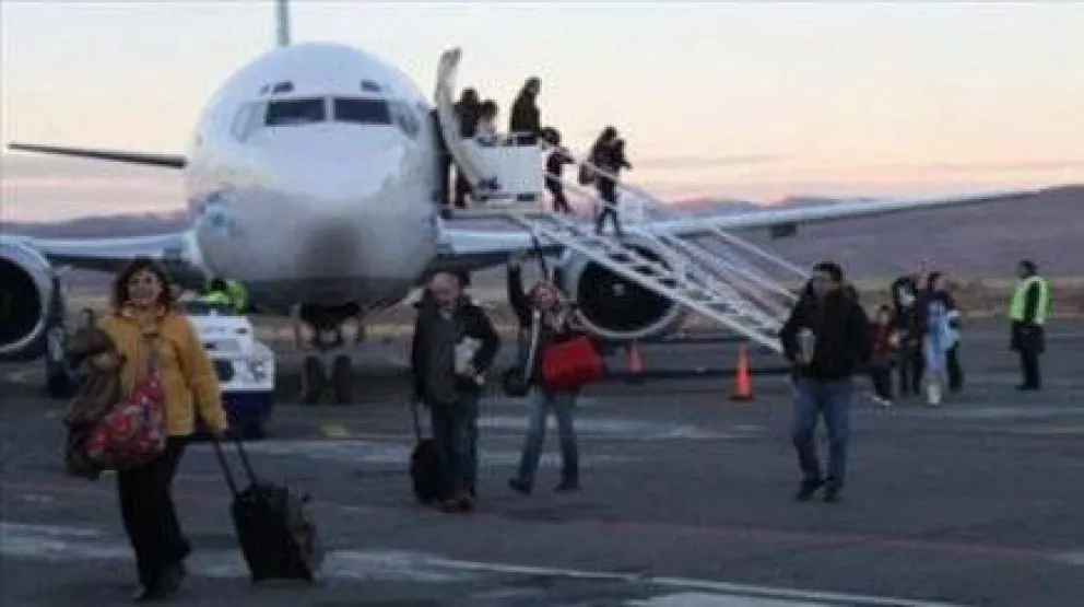 Esquel, único aeropuerto alternativo para turistas