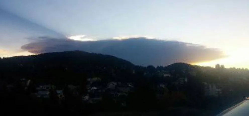 Podría llegar a Bariloche la ceniza del Calbuco