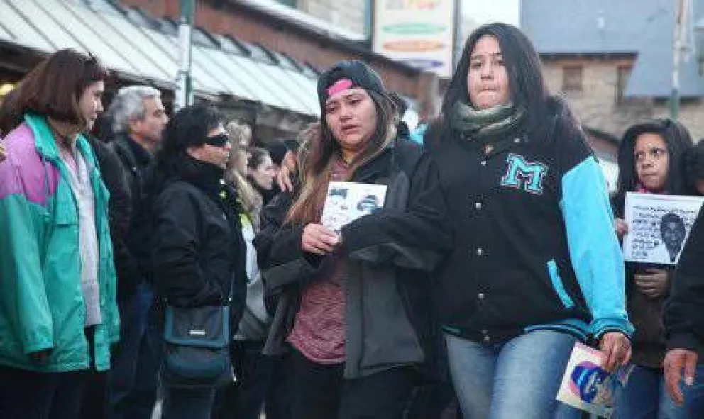Contundente manifestación de Bariloche a favor de la paz