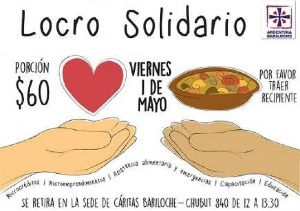 Locro solidario para el Día del Trabajador
