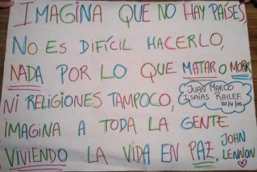 Marcharán para recordar a Isaías y pedir por la paz en los colegios