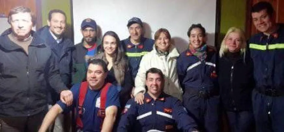 Odarda aseguró que insistirá en promover una ART para bomberos