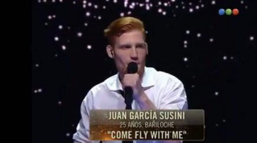 Juan, el barilochense que con su voz deslumbró a todos