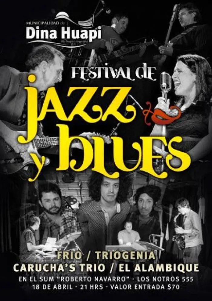 Festival de jazz y blues en Dina Huapi