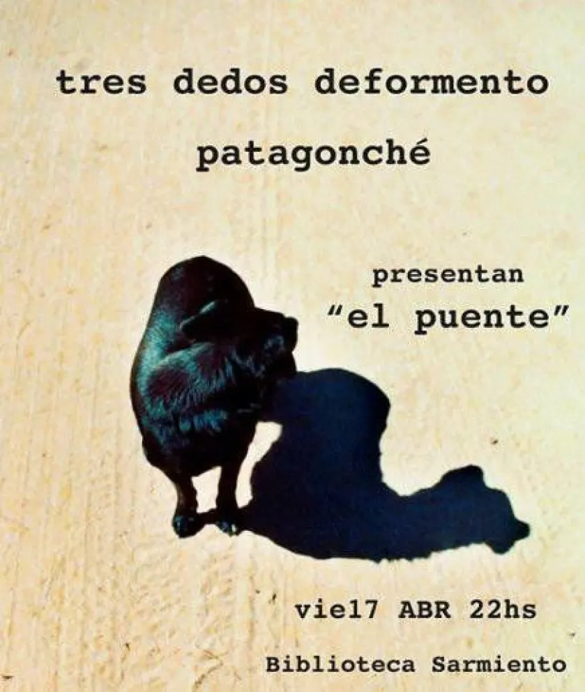 Tres Dedos Deformento y Patagonché desplegarán juntos todo su talento