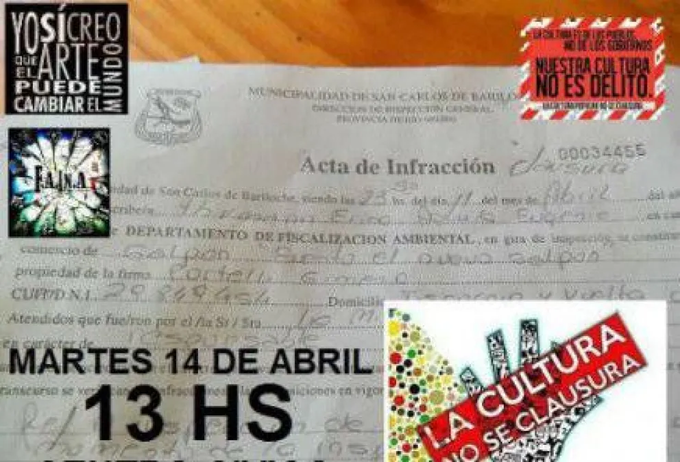 Artistas denuncian "persecución" e "intento injustificado" de clausura de espacio cultural