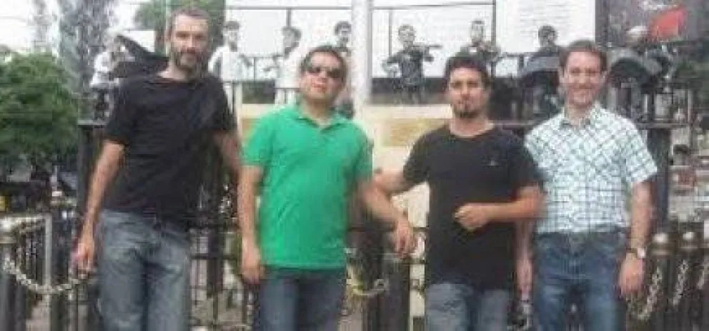Peroni Cuarteto Tango en el Camping Musical Bariloche
