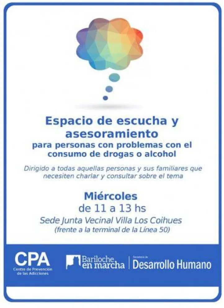Funcionará un nuevo espacio para la contención de problemas de adicciones