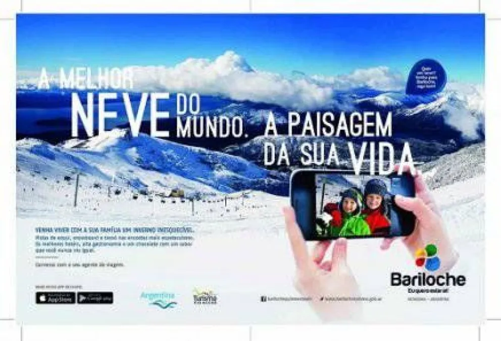 Bariloche en medios de comunicación de Brasil