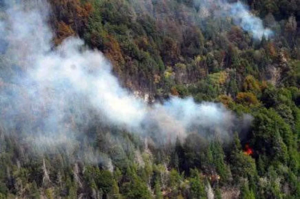 Están controlados los incendios en el oeste de Chubut