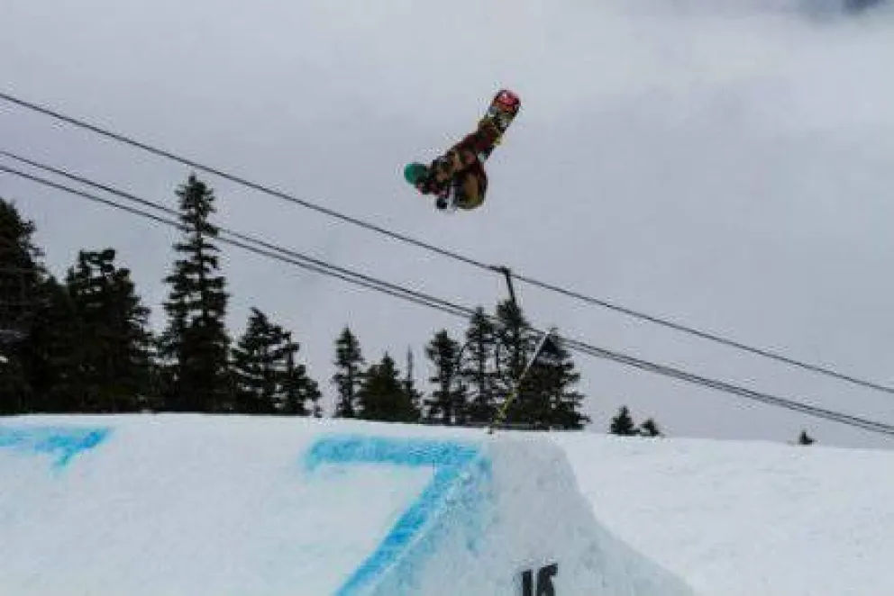 Snowbordista barilochense, sexto en Canadá