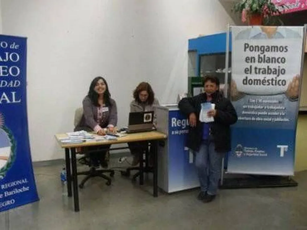 Campaña nacional de trabajo registrado llega a Bariloche