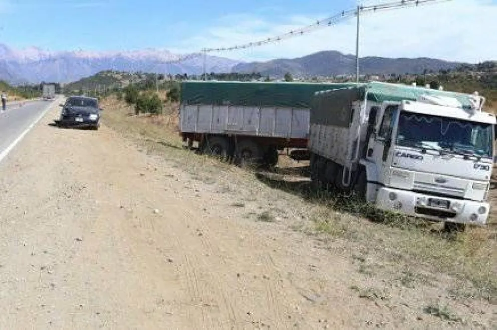 Aparatoso choque en Circunvalación