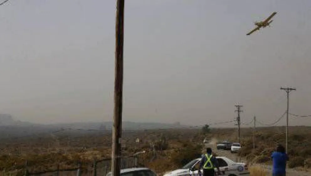 Fueron casi 15 las hectáreas afectadas por el fuego en Ñirihuau
