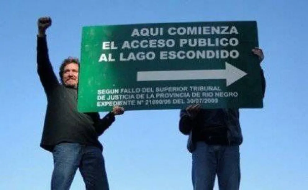Ambientalistas piden cumplimiento de sentencia por Lago Escondido