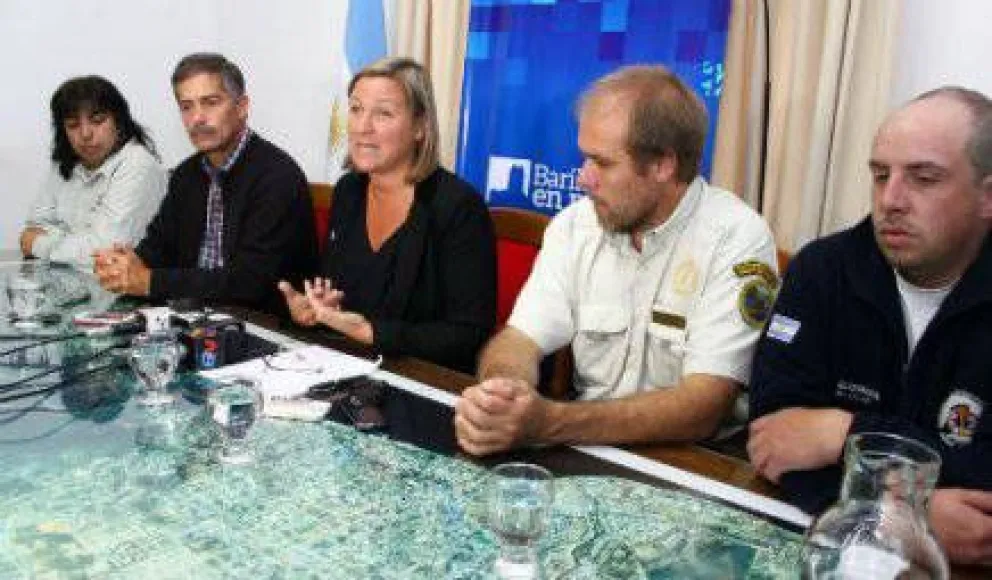 Fueron diez las casas afectadas por el incendio