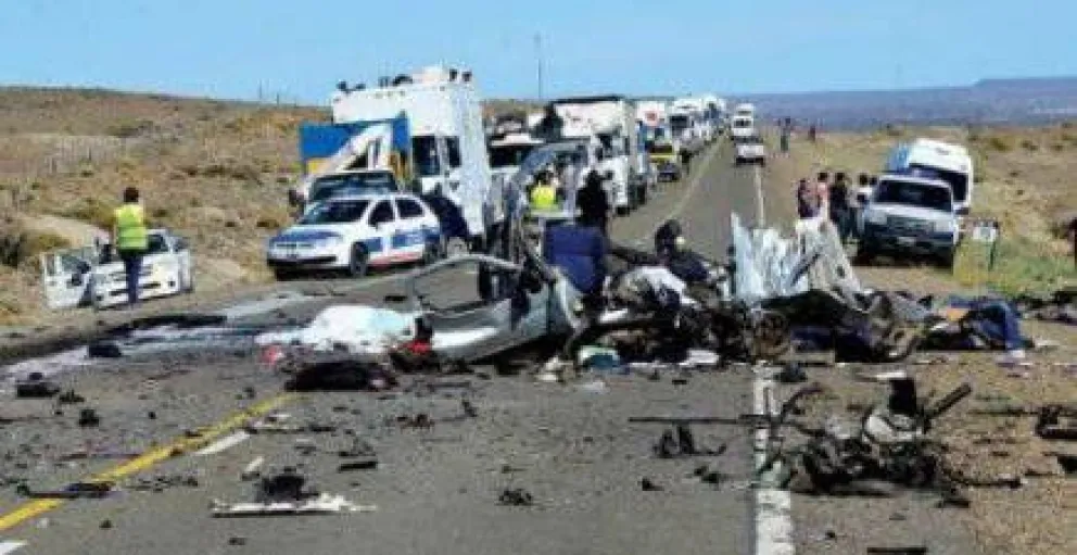 Cuatro jóvenes de Asumir, muertos en trágico accidente en Chubut