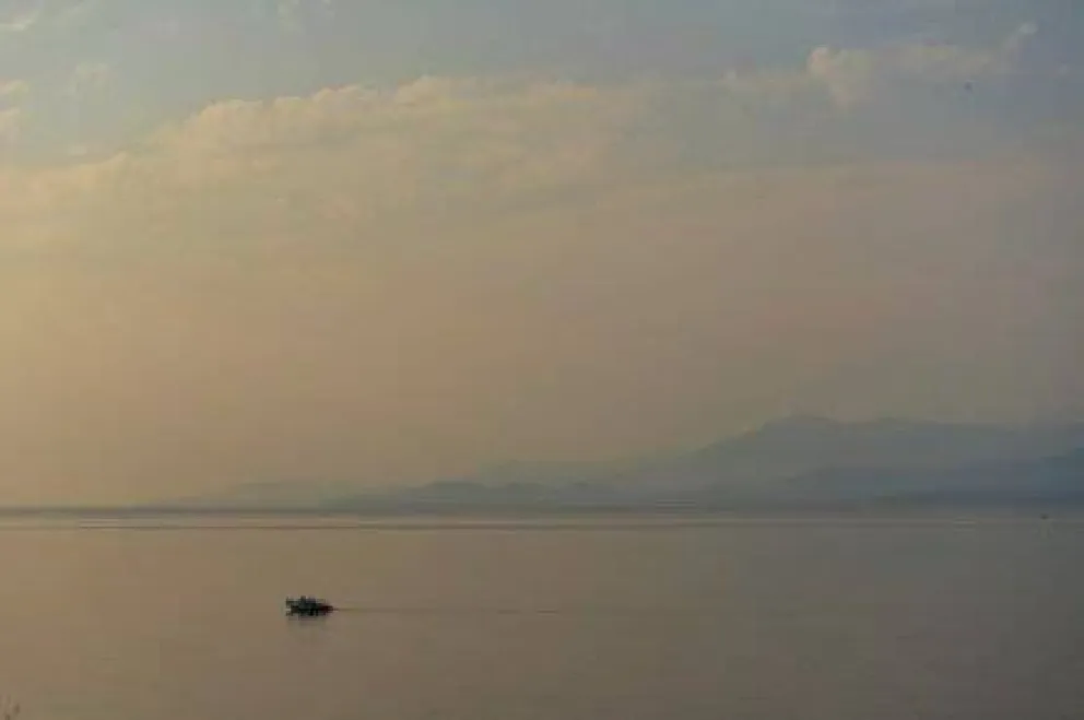 Bariloche bajo humo