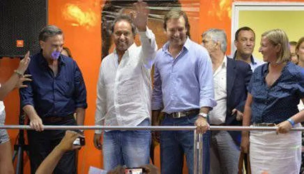 Scioli pidió bajar la intensidad de la disputa y nació la fórmula Pichetto-María Emilia Soria