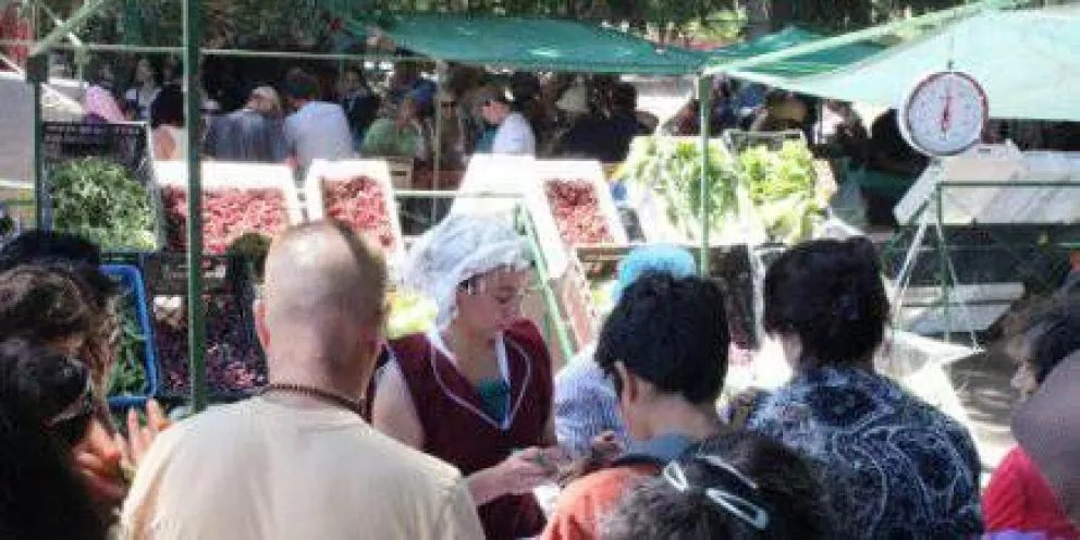 Otro sábado de Feria Franca de Horticultores