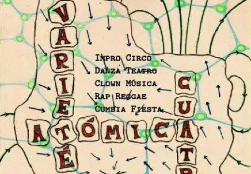 "Varieté atómica" a beneficio de Al Margen