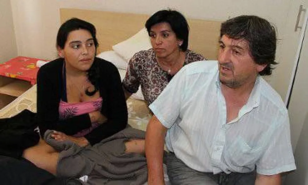 Dieron el alta a Paula