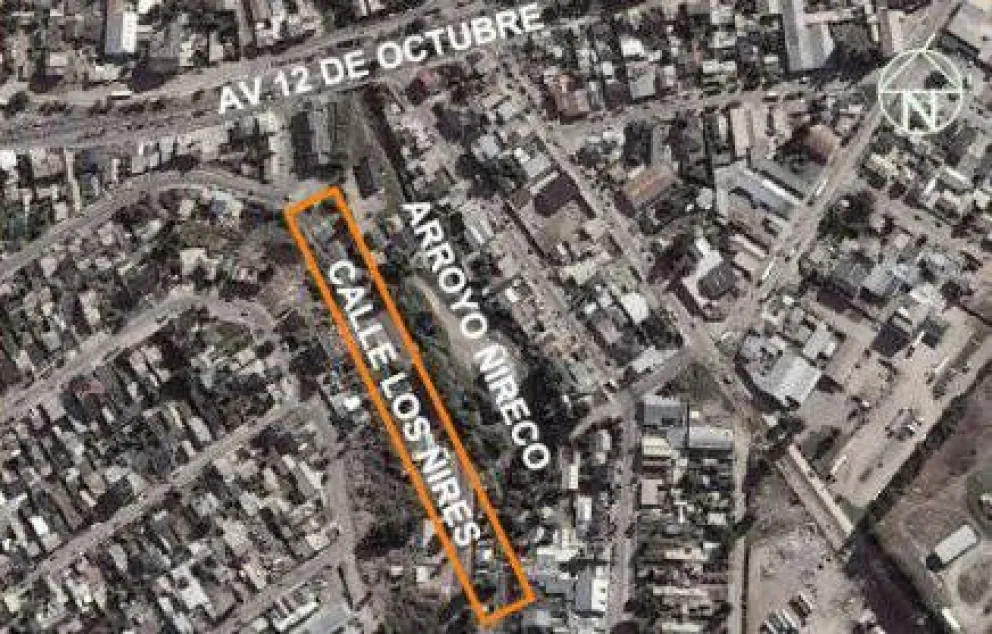 Comienza la obra de construcción de veredas de calle Los Ñires