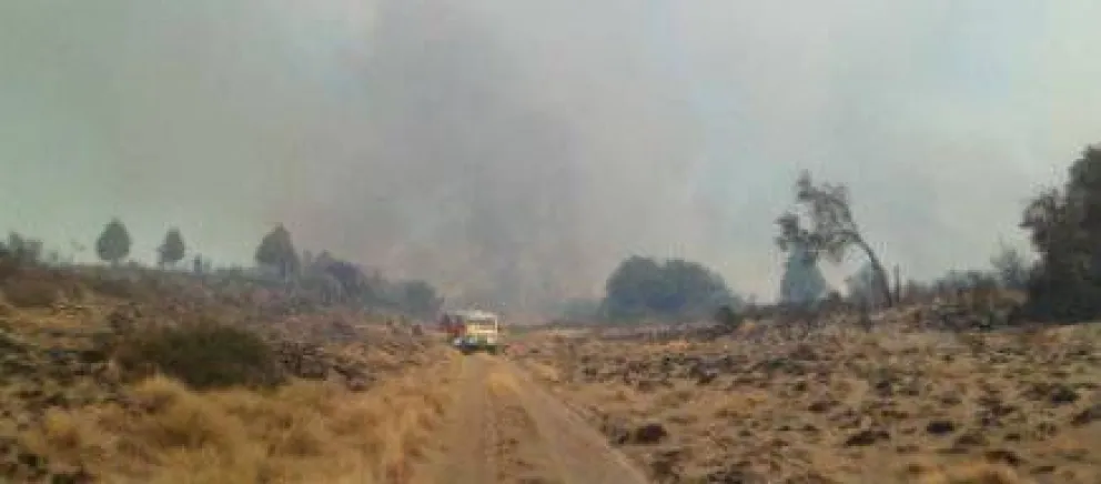 El clima se convirtió en una pesadilla para los brigadistas