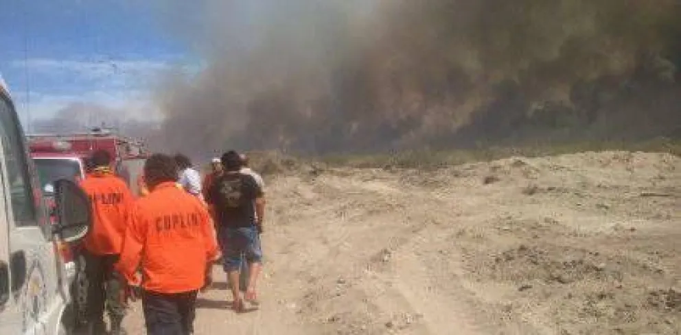 El fuego en Playas Doradas "está controlado"