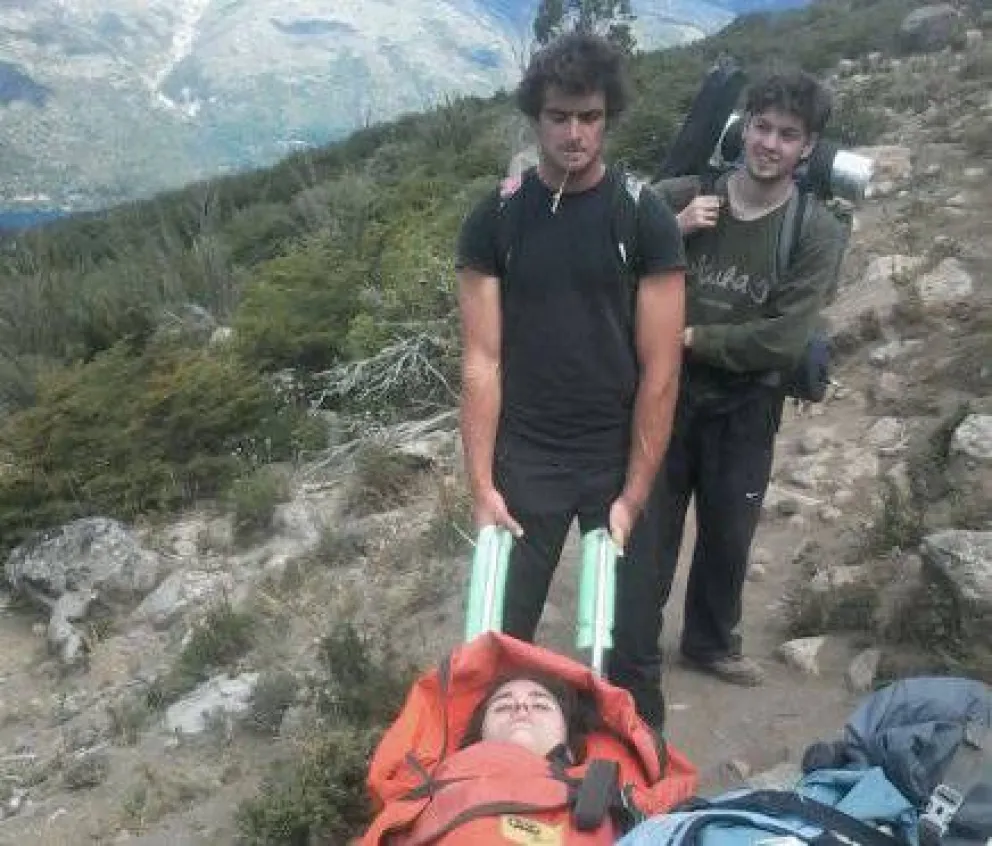 Nuevo rescate camino al Frey