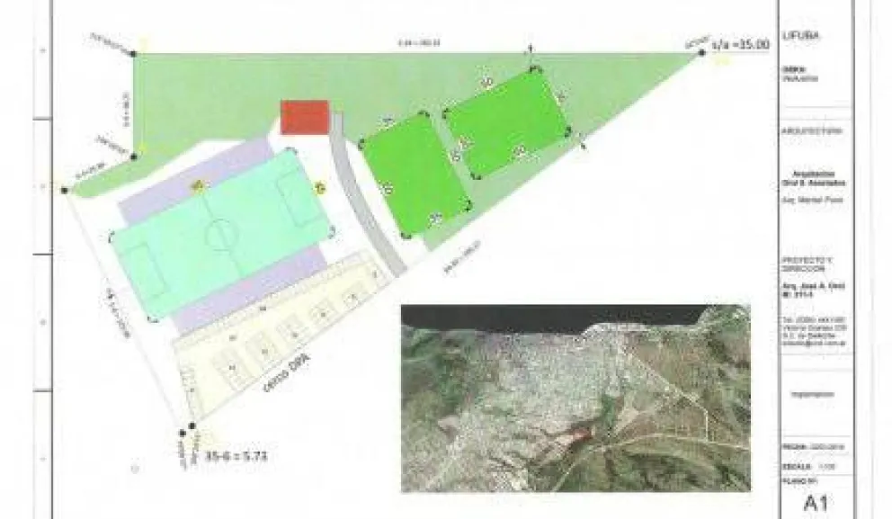 Comienzan a construir el complejo deportivo de la Liga de Fútbol