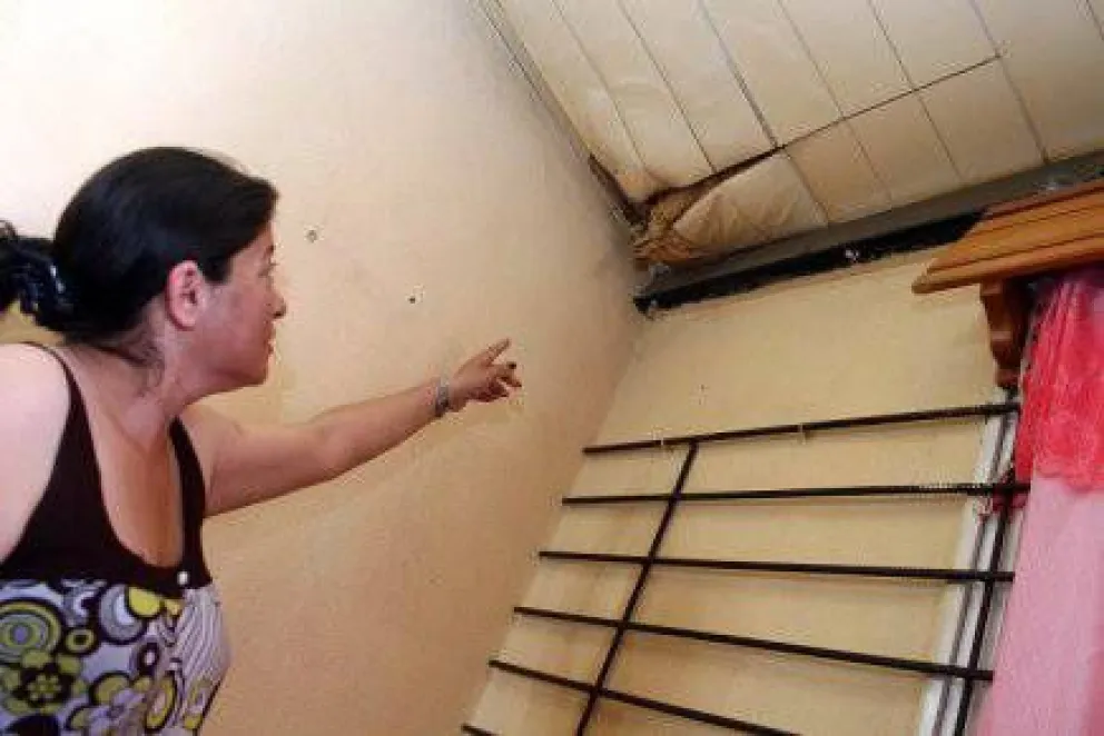 Críticas por “deterioro” de casa nueva en el 10 de Diciembre