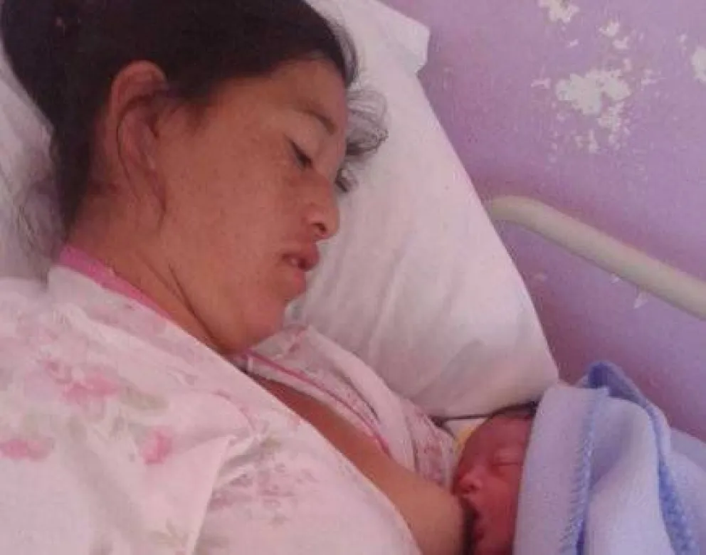 Ulises, el primer bebé del 2015 en el Hospital