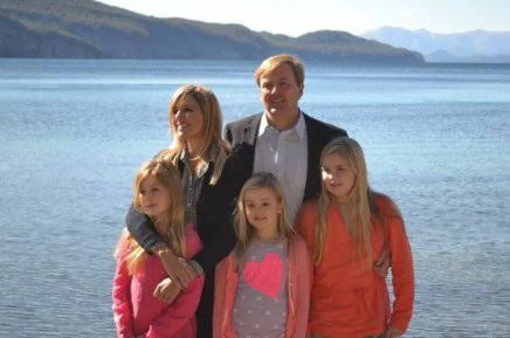 Máxima y su familia pasan las fiestas en La Angostura