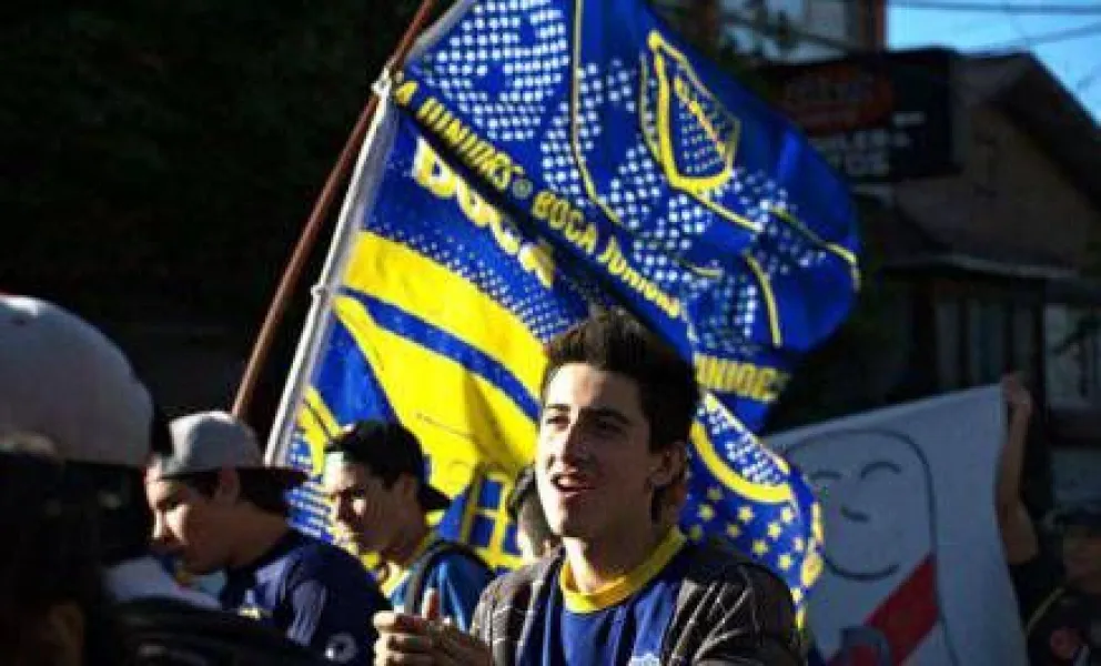 En Bariloche también festejaron el día del hincha de Boca