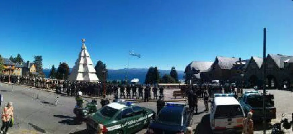 Gran despliegue de fuerzas federales a la espera de Berni