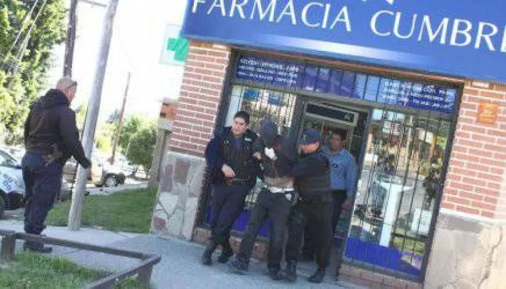 Dos detenidos en intento de robo con rehén
