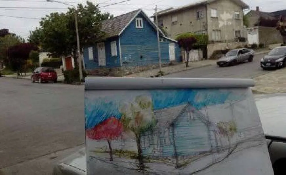 Croquiseros urbanos sueltos en Bariloche