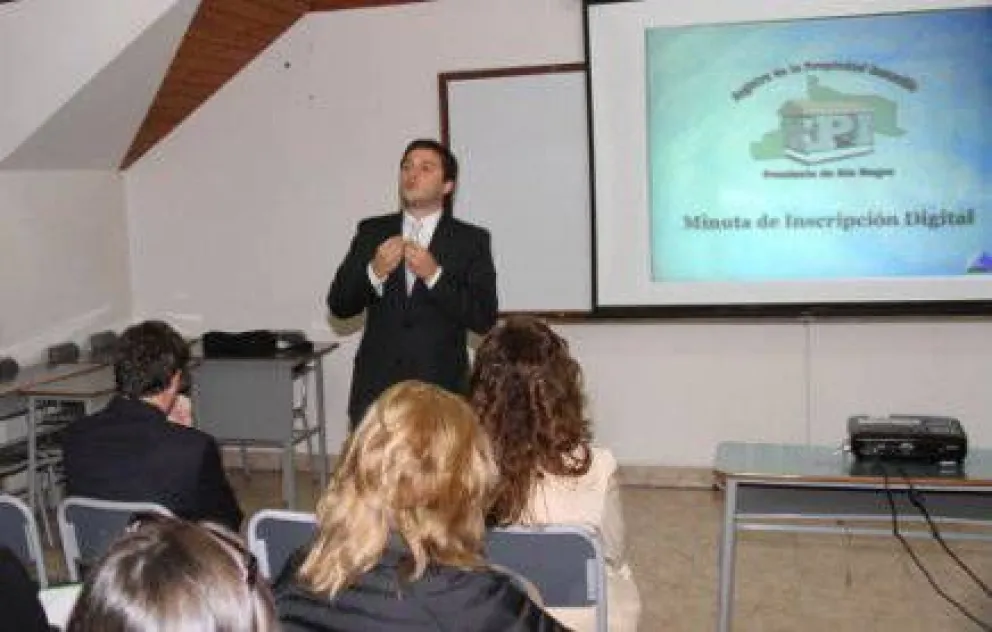 Registro de la Propiedad Inmueble presentó la “Minuta Electrónica”