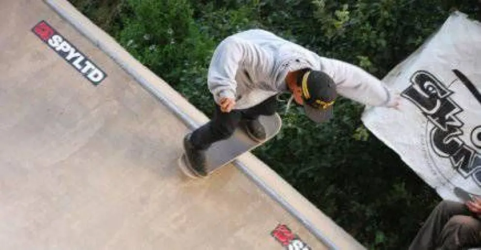 Atractiva exhibición nacional de skate en Bariloche