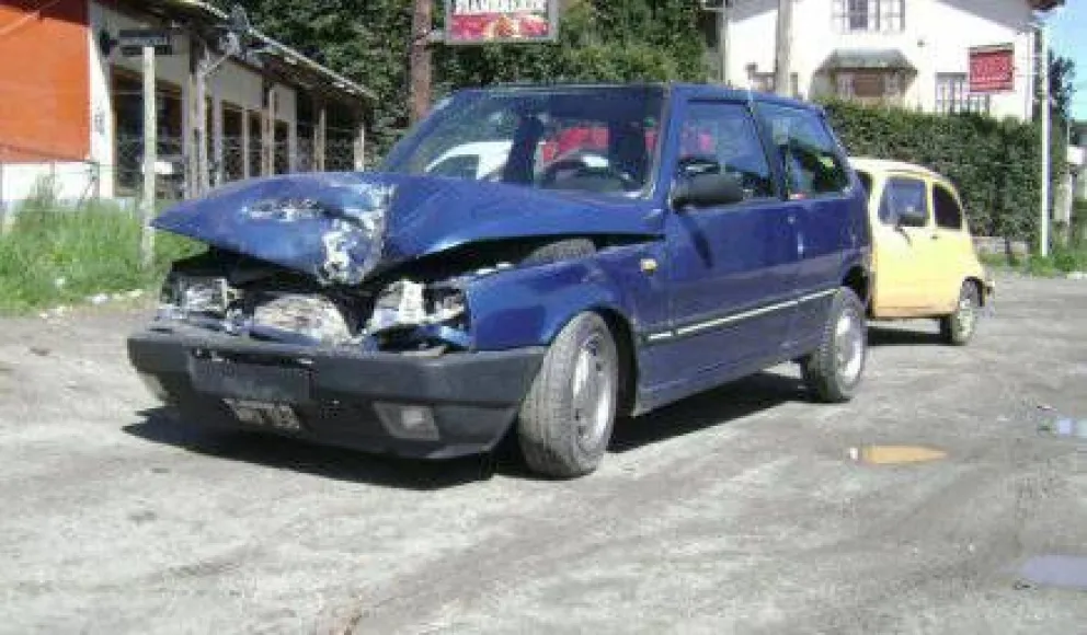 Choque frontal en Pioneros