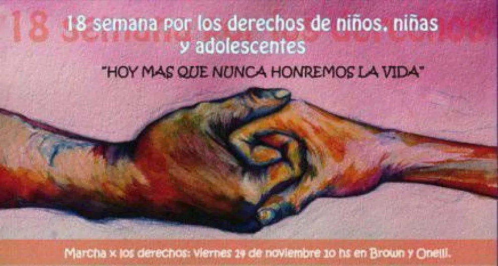Comienza la “Semana x los Derechos de niños, niñas y adolescentes”